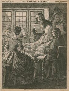 Thomas Britton, a zenés kis szén ember alkotó: English School