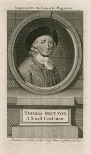 Thomas Britton, a zenés kis szénember alkotó: English School