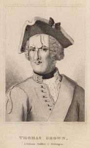 Thomas Brown, egy vitéz katona Dettingenben alkotó: English School