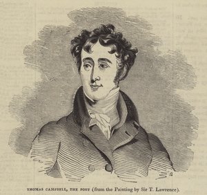 Thomas Campbell, a költő (metszet) alkotó: English School