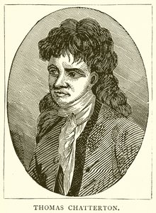 Thomas Chatterton alkotó: English School