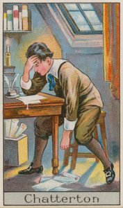 Thomas Chatterton alkotó: English School