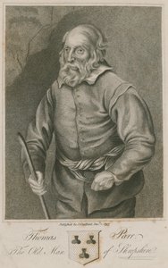 Thomas Parr, Shropshire öregje alkotó: English School
