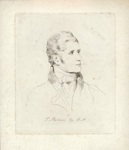Thomas Phillips angol portré- és tárgyfestő. Mary Dawson Turner rézkarca alkotó: English School