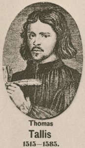 Thomas Tallis (metszet) alkotó: English School