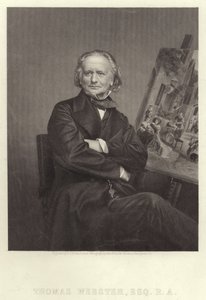 Thomas Webster angol műfaji festő alkotó: English School