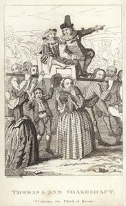 Thomas és Ann Shakeshaft, a Bacon röpdését követelve alkotó: English School