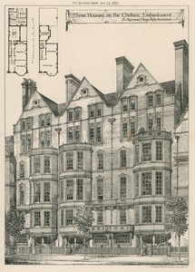 Három ház a Chelsea rakparton alkotó: English School