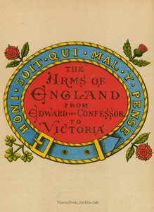 Címlap a nemzeti fegyverekhez alkotó: English School