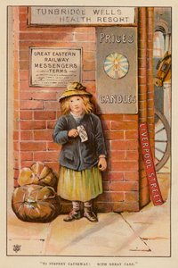 "Stepney Causewaynek, nagy gonddal" (színes litó) alkotó: English School