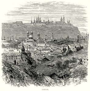 Tobolszk (metszet) alkotó: English School