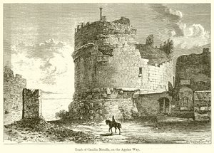 Caecilia Metella sírja, az Appian úton