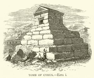 Cyrus sírja, Ezra, i (metszet) alkotó: English School