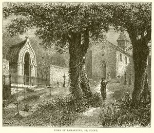 Lamartine sírja, St. Point