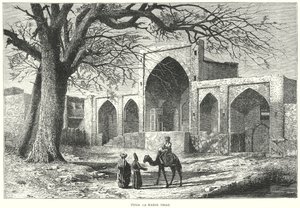 Nadir sah sírja (metszet) alkotó: English School