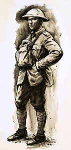 Tommy Atkins, az első világháború visszatérő hőse alkotó: English School
