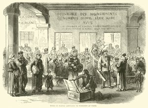 A Pledge-i szerszámok visszakerültek a munkásokhoz Párizsban, 1870 decemberében alkotó: English School