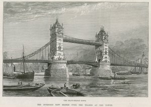 Tower Bridge, London alkotó: English School