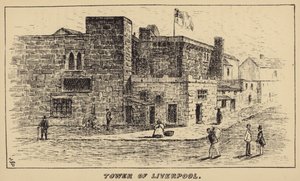 Liverpool tornya (metszet) alkotó: English School