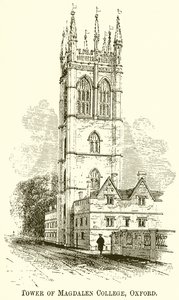Tower of Magdalen College, Oxford alkotó: English School