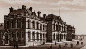 Városháza, Belfast (litho) alkotó: English School