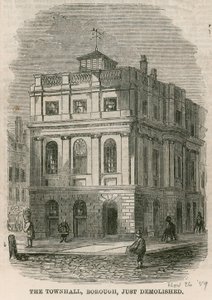Town Hall, Borough High Street, Southwark, London, most lebontották alkotó: English School