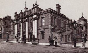 Városháza, Cardiff (litho) alkotó: English School