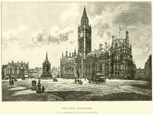 Városháza, Manchester alkotó: English School