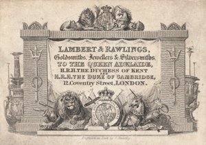 Kereskedelmi kártya, Lambert & Rawlings alkotó: English School