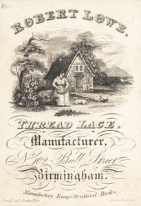 Kereskedelmi kártya, Robert Lowe alkotó: English School