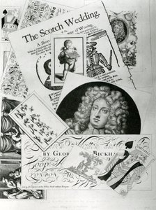 Kereskedelmi kártya, George Bickman gravírozása (metszet) alkotó: English School