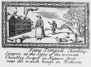 Jeanne Tempell, Kéményseprők kereskedelmi kártyája alkotó: English School