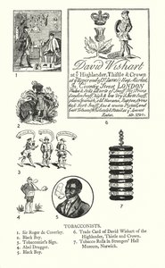 Kereskedelmi jelek: Dohányboltok (litho) alkotó: English School