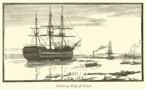 Training Ship off Grays alkotó: English School