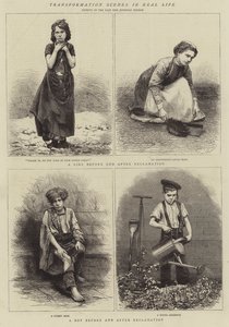 Átalakulási jelenetek a való életben (metszet) alkotó: English School