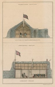 A Somerset-ház kereszt- és hosszmetszete alkotó: English School