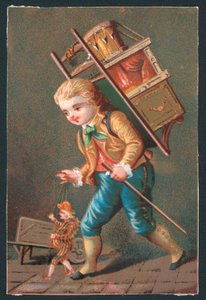 Utazó bábszínész alkotó: English School