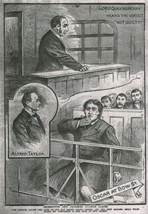 Oscar Wilde tárgyalása alkotó: English School