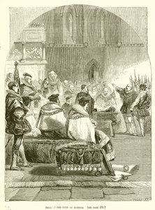 Norfolk hercegének tárgyalása alkotó: English School