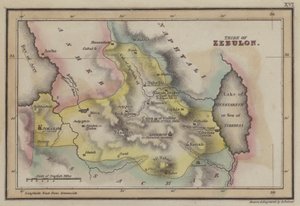 Zebulon törzse (színes metszet) alkotó: English School