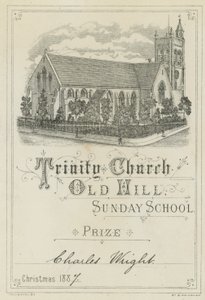 Trinity Church Old Hill Vasárnapi Iskola díja alkotó: English School