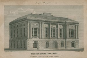 Trinity ház a Tower Hillen alkotó: English School