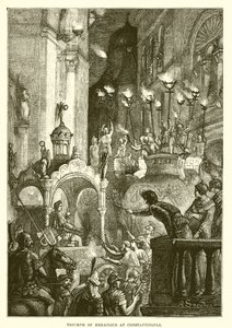 Hérakleiosz diadala Konstantinápolyban alkotó: English School