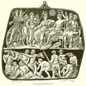Tiberius diadala alkotó: English School