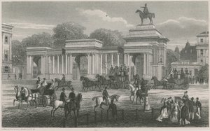 Diadalív, Hyde Park Corner, London alkotó: English School