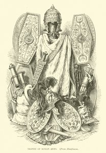 Római fegyverek trófeája alkotó: English School