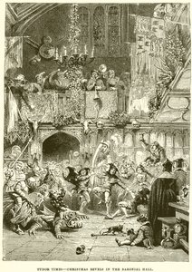 Tudor Times – karácsonyi mulatságok a bárói teremben alkotó: English School
