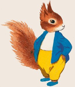 Tufty, a közlekedésbiztonsági mókus alkotó: English School