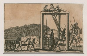 Tyburn fa, 1680 körül (metszet) alkotó: English School