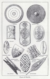 A pajzsok típusai (litho) alkotó: English School